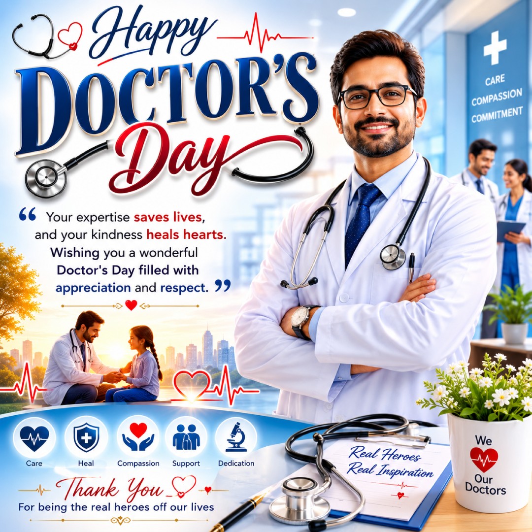 Your expertise saves lives, and your kindness heals hearts. Wishing you a wonderful Doctor's Day filled with appreciation and respect.